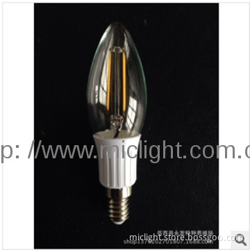 Hot New Product led light candle 3W 360 de/LED Filament light candle